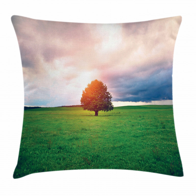 Idyllic Countryside Pillow Cover