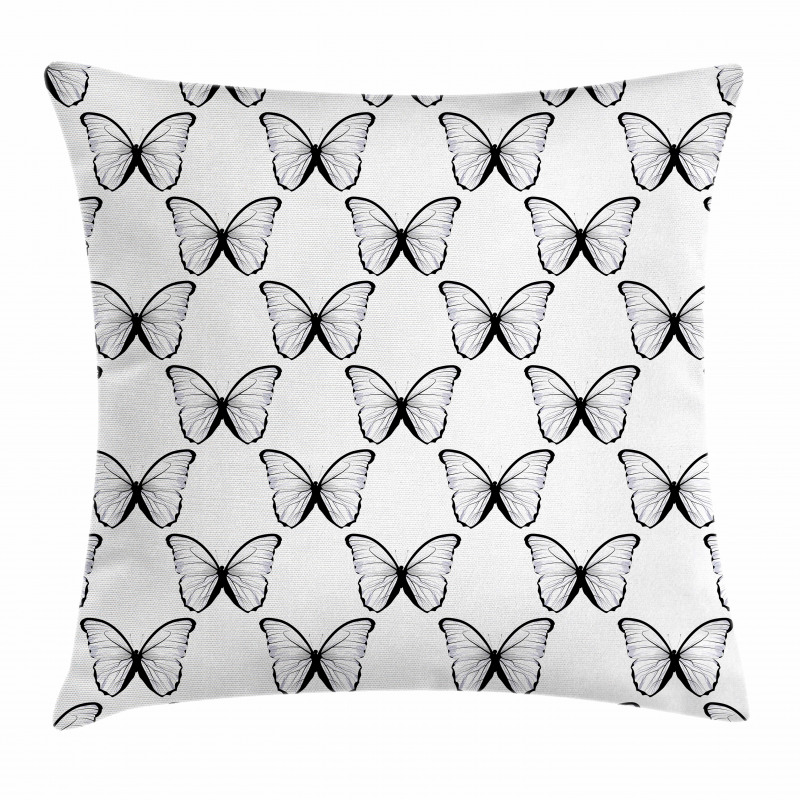 Butterfly Wings Freedom Pillow Cover