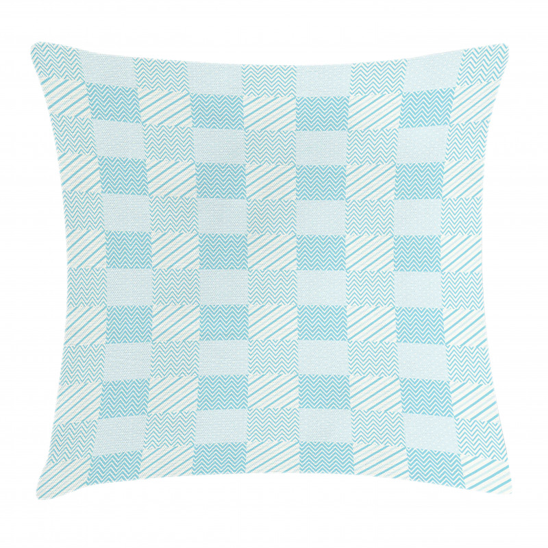 Polka Dots Lines Pillow Cover