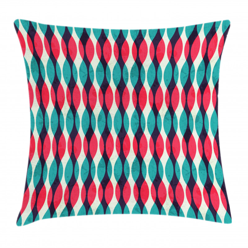 Grunge Curves Pillow Cover