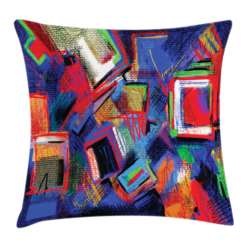 Modern Art Picture Pillow Cover