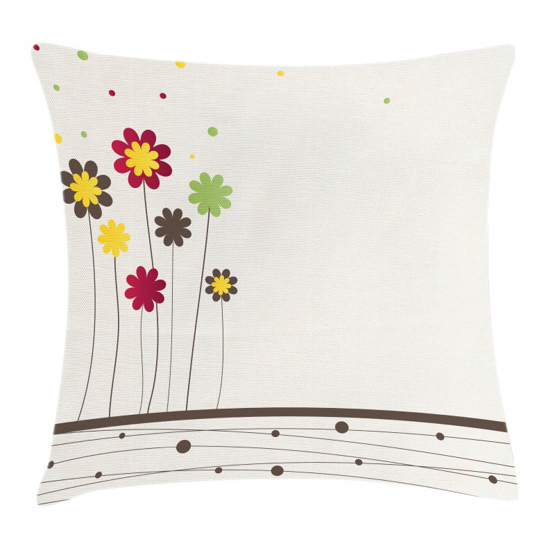 Spring Field Art Pillow Cover