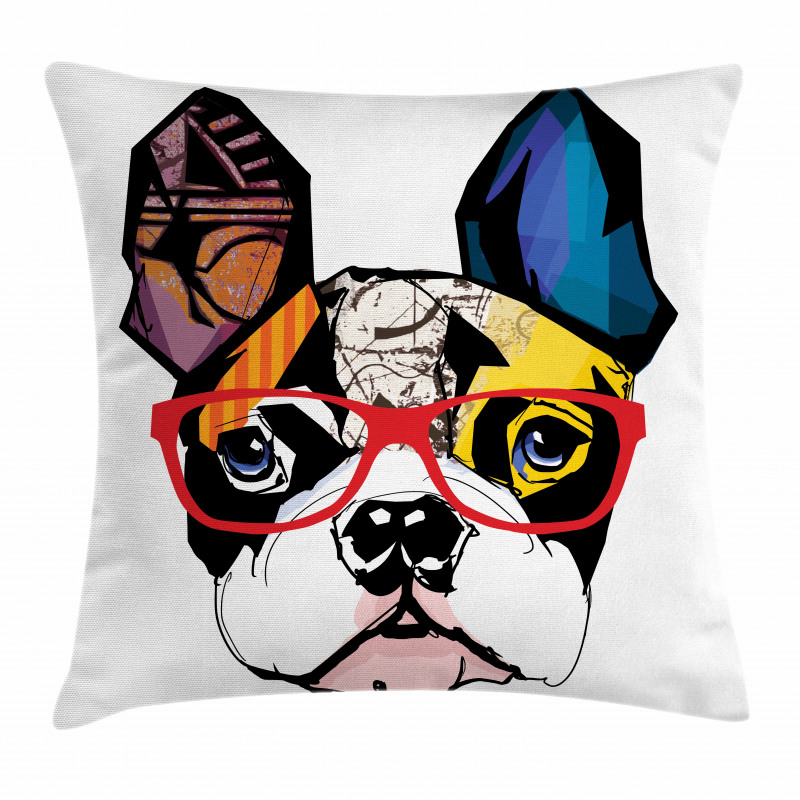 Modern Art Colorful Pillow Cover