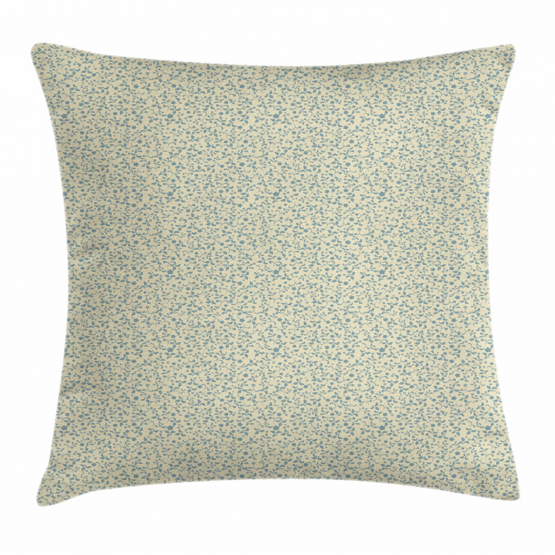 Leaves Blossoms Pillow Cover