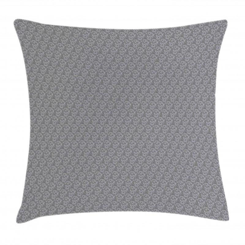 Hexagons and Triangles Pillow Cover