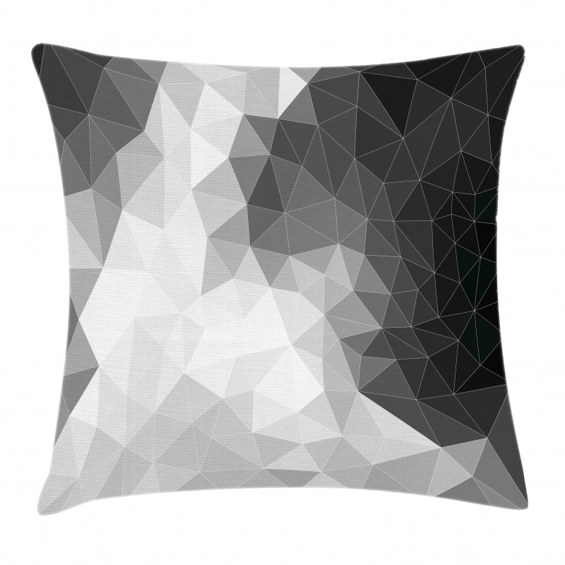 Polygon Triangle Pillow Cover