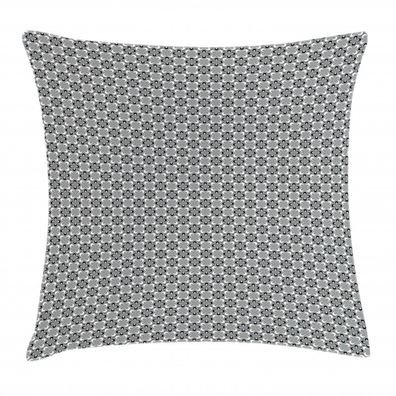 Ornate Floral Petal Pillow Cover