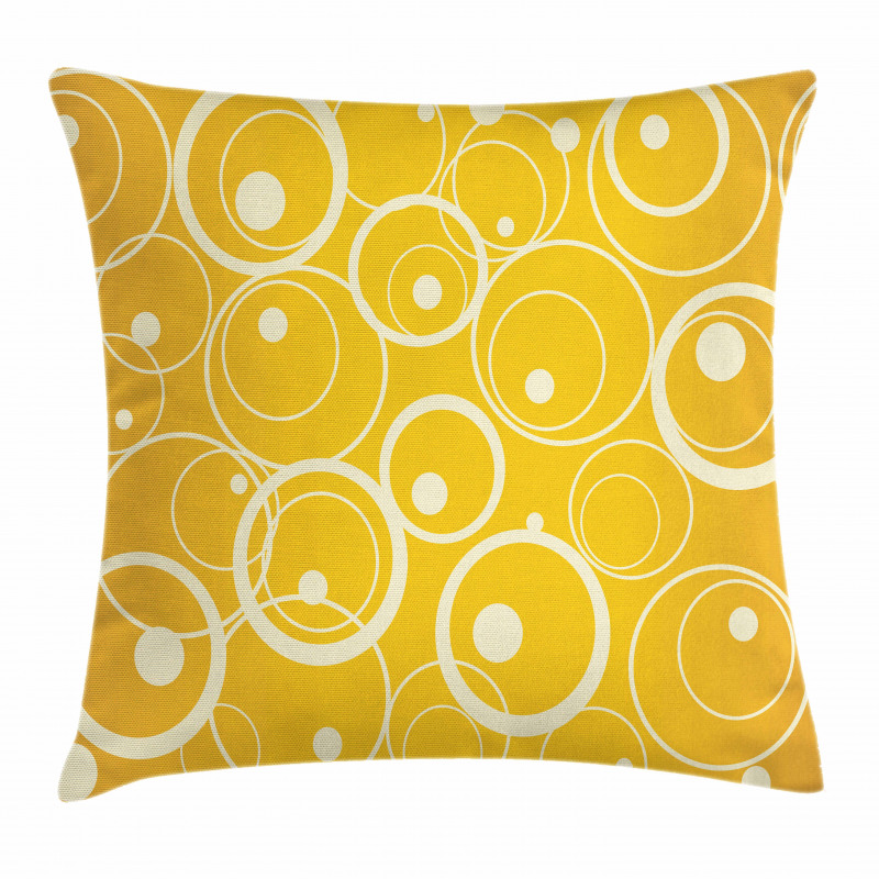 Circles and Dots Pillow Cover