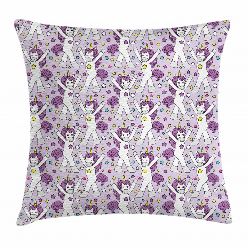 Colorful Stars Pillow Cover