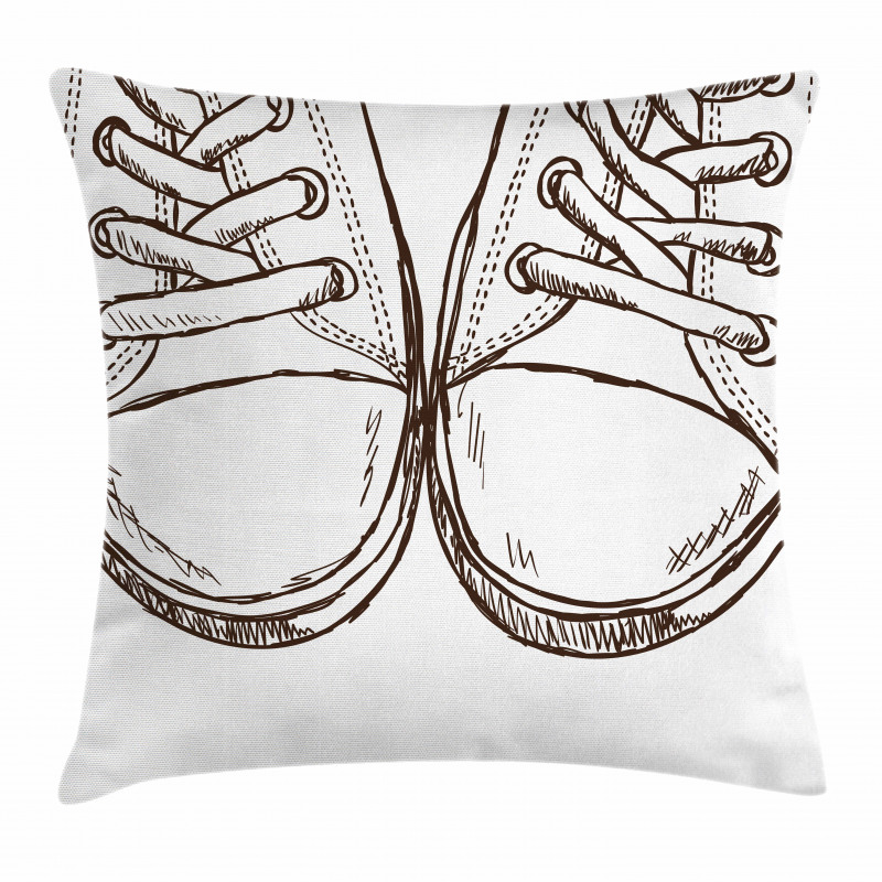 Sneakers Teen Life Art Pillow Cover