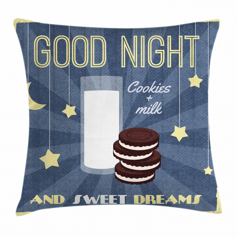 Biscuits and Milk Pillow Cover