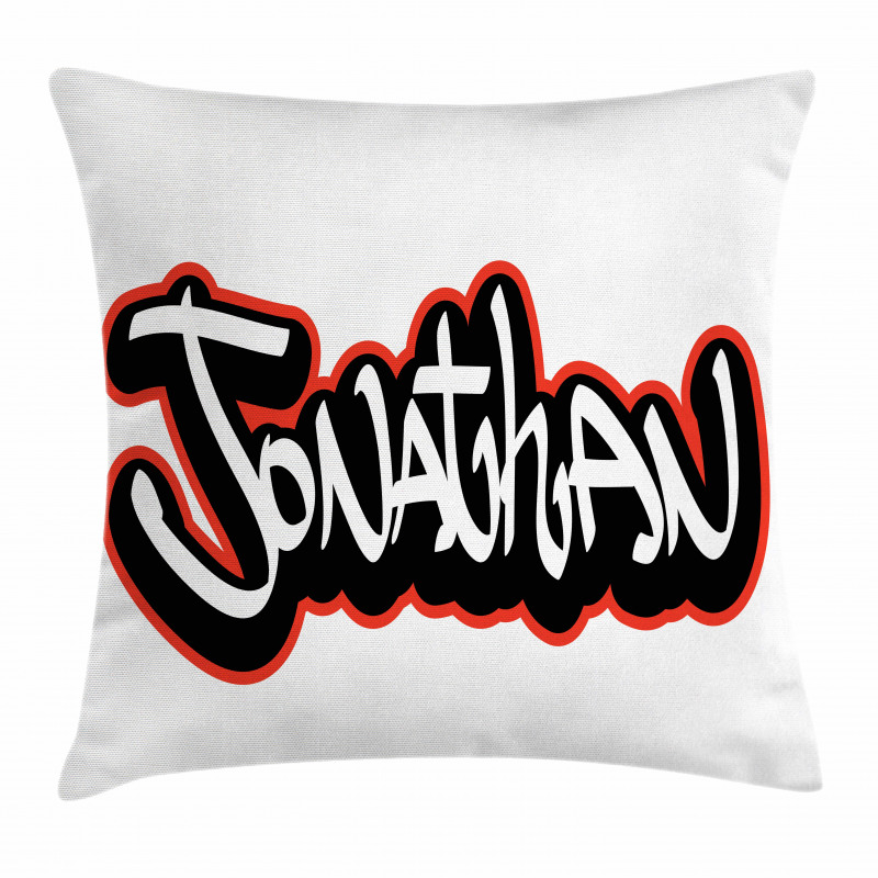 Teenage Boys Name Pillow Cover