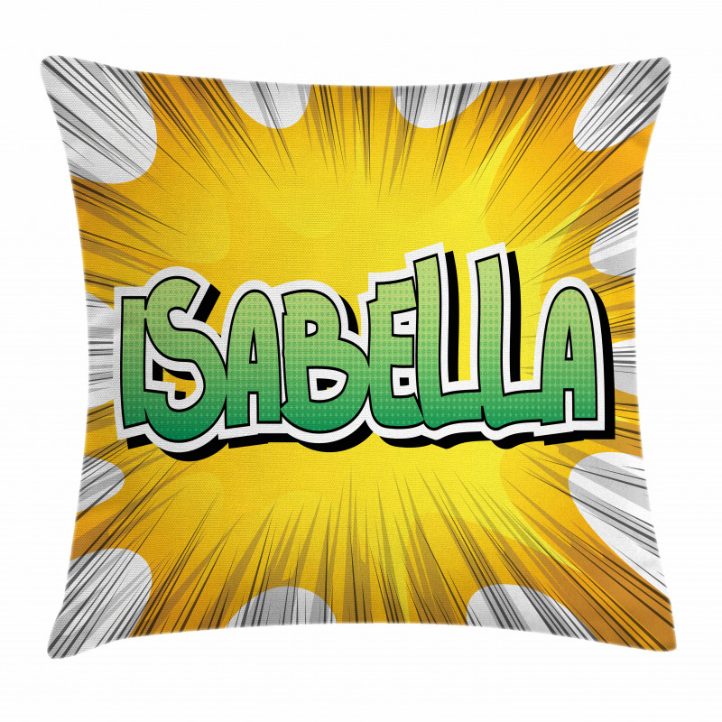 American Birth Name Pillow Cover