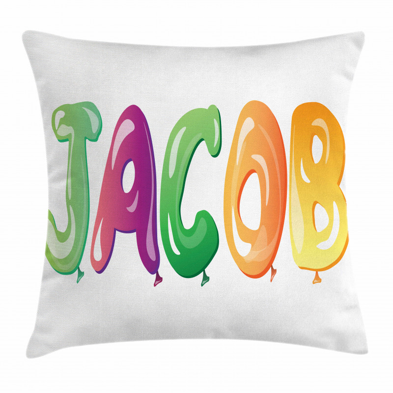 Traditional Male Name Pillow Cover