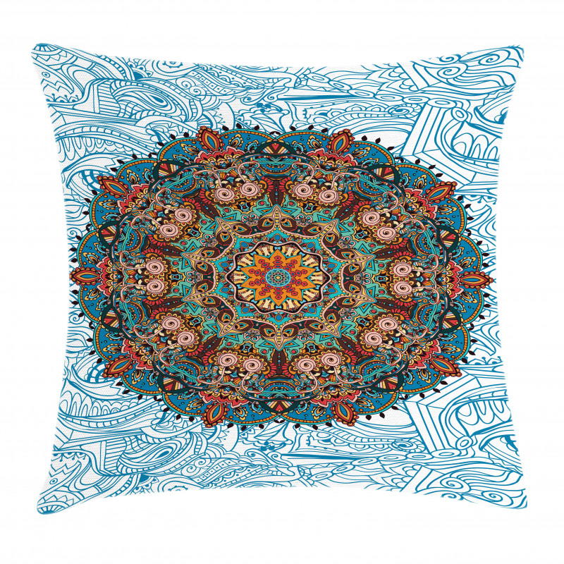 Oriental Ornament Pillow Cover