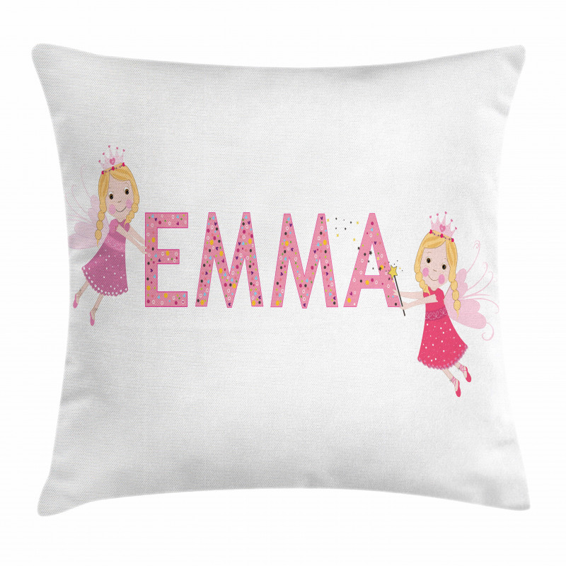 Fairy Princesses Pillow Cover