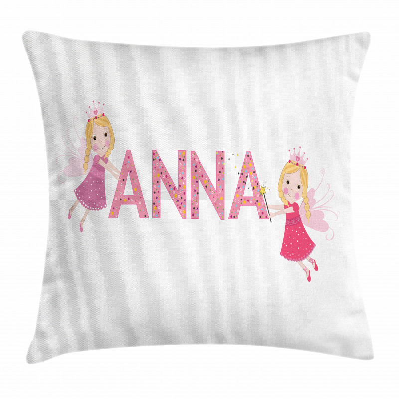 Nursery Themed Lettering Pillow Cover