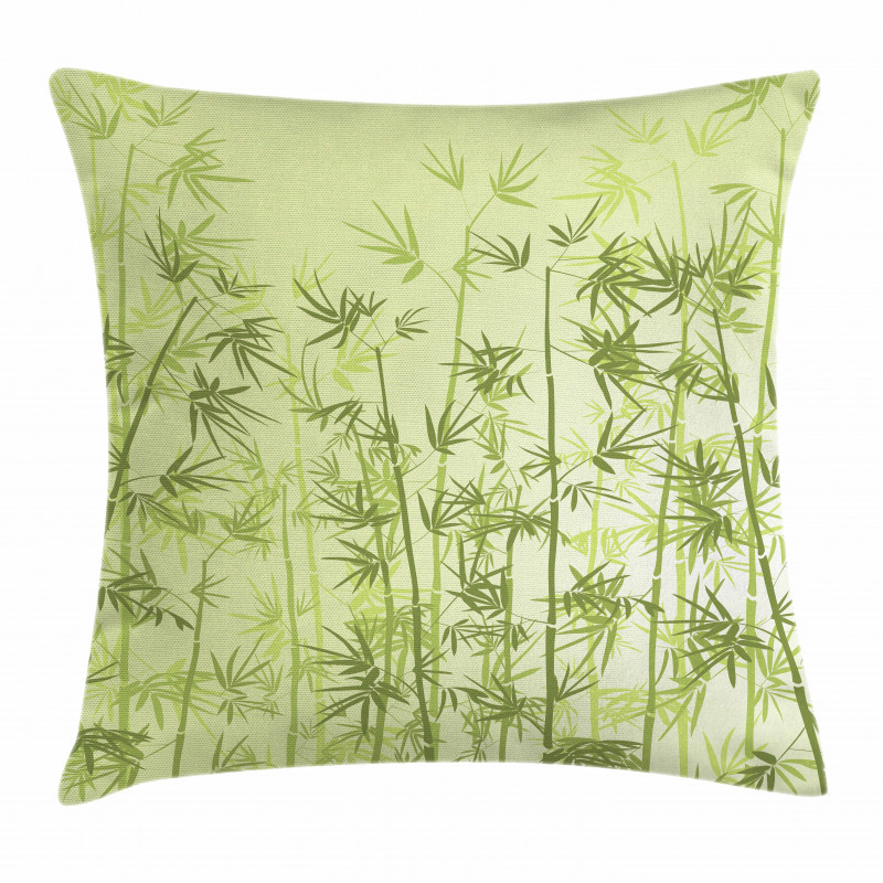 Tropical Growth Forest Pillow Cover