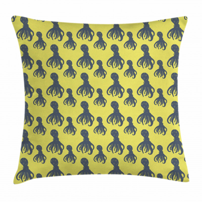 Abstract Characters Pillow Cover
