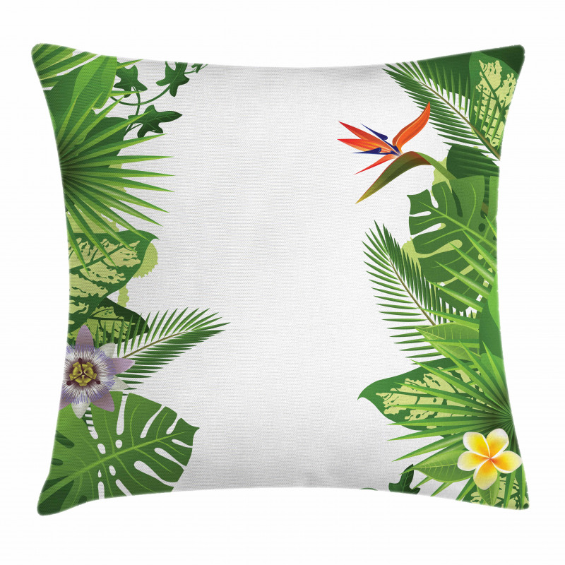 Lush Growth Rainforest Pillow Cover