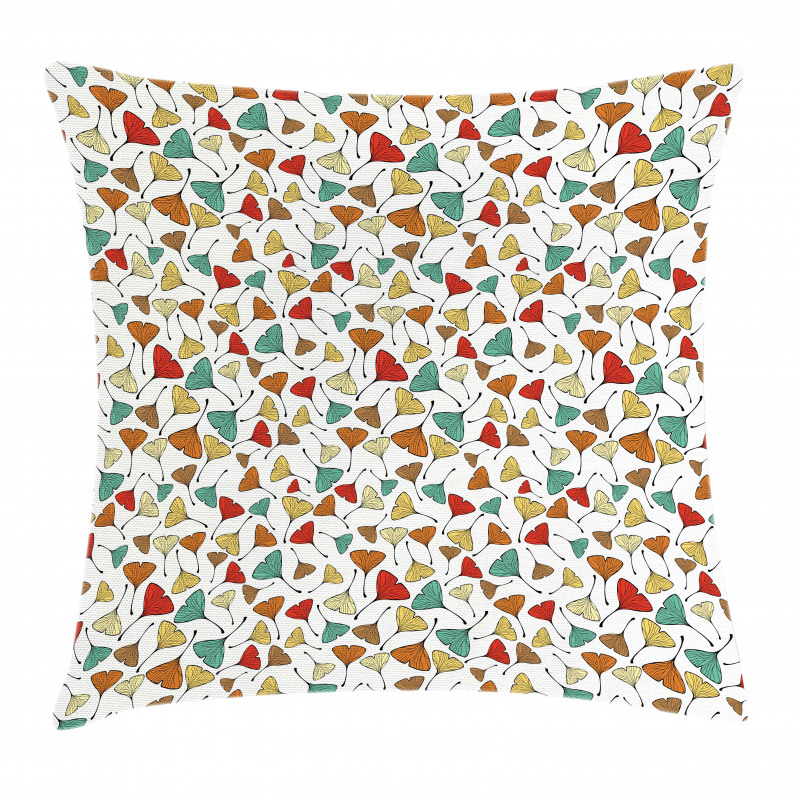 Sketch Art Ginkgo Biloba Pillow Cover