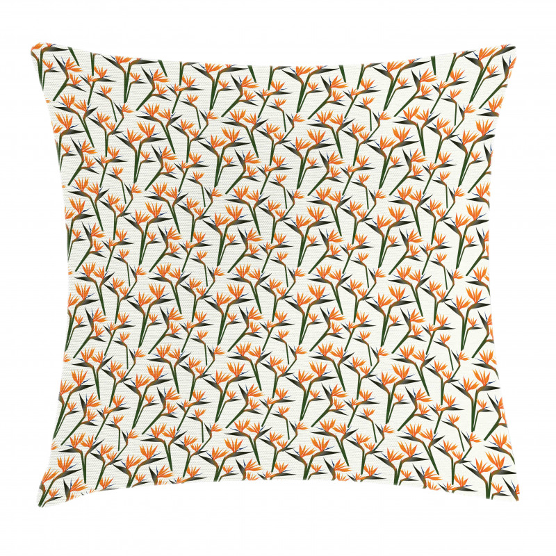 Birds of Paradise Pillow Cover