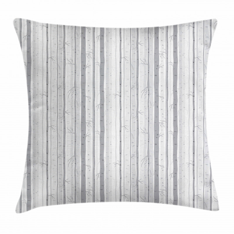 Birch Tree Woods Pillow Cover