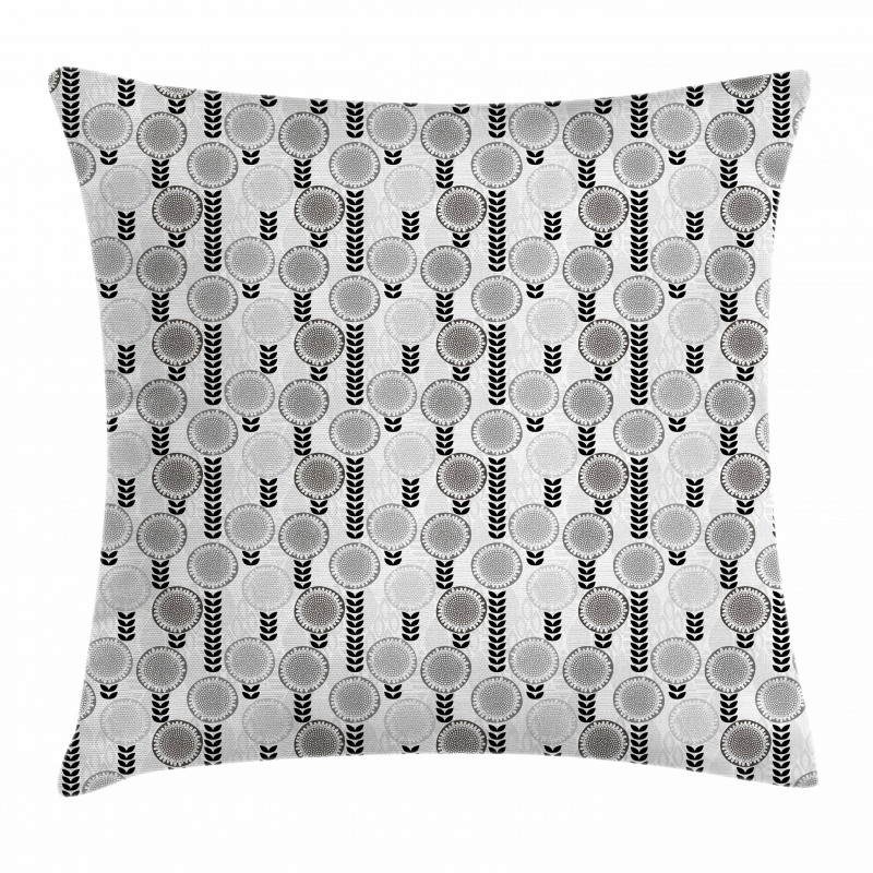 Abstract Doodle Pattern Pillow Cover