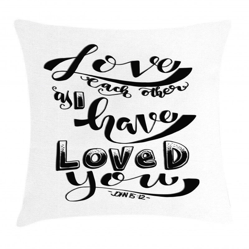 Love Each Other Pillow Cover
