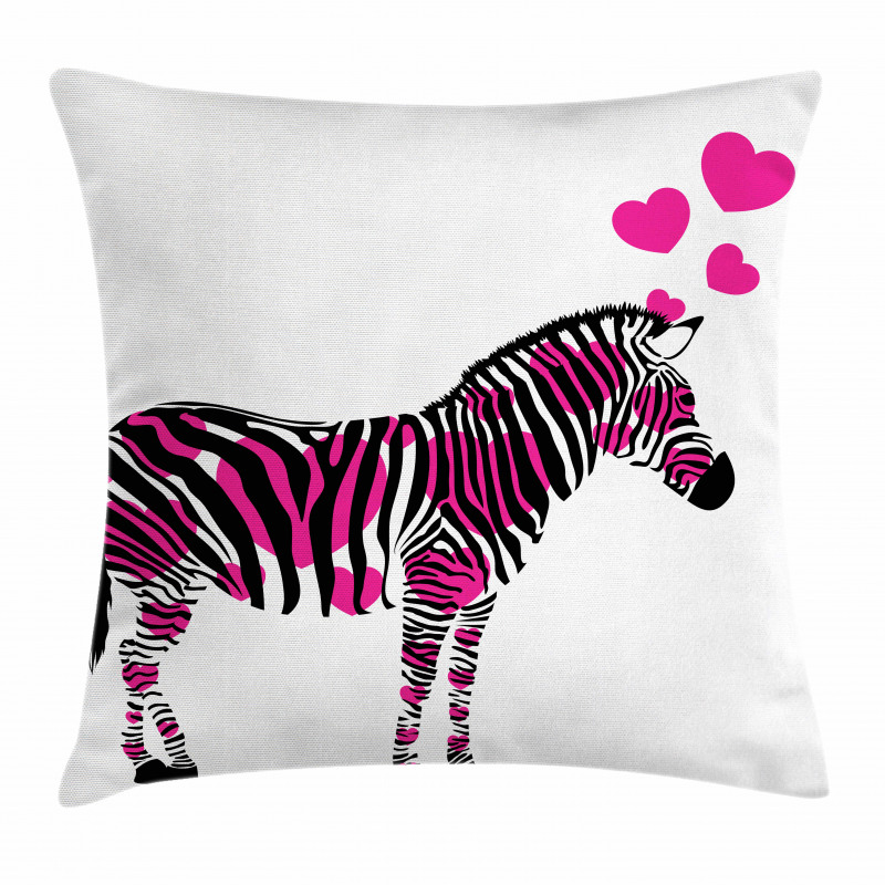 Romantic Animal Pillow Cover