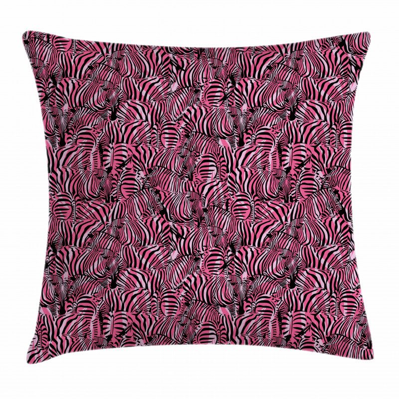 Safari Art Pattern Pillow Cover