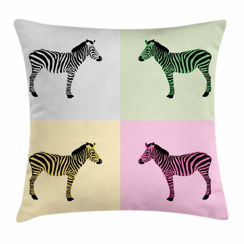 Colorful Frames Pop Pillow Cover