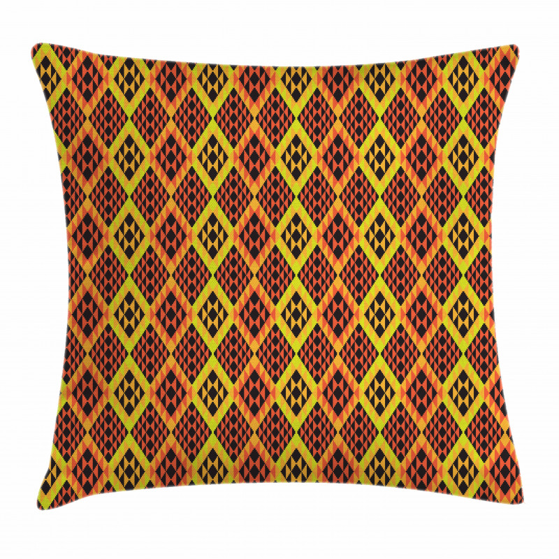 Peruvian Rhombus Pillow Cover