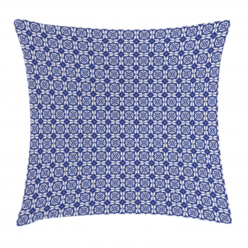 Rhombus and Hexagons Pillow Cover