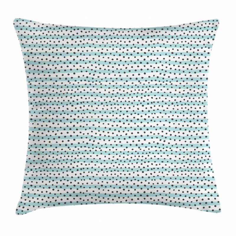 Pastel Stripes Dots Pillow Cover