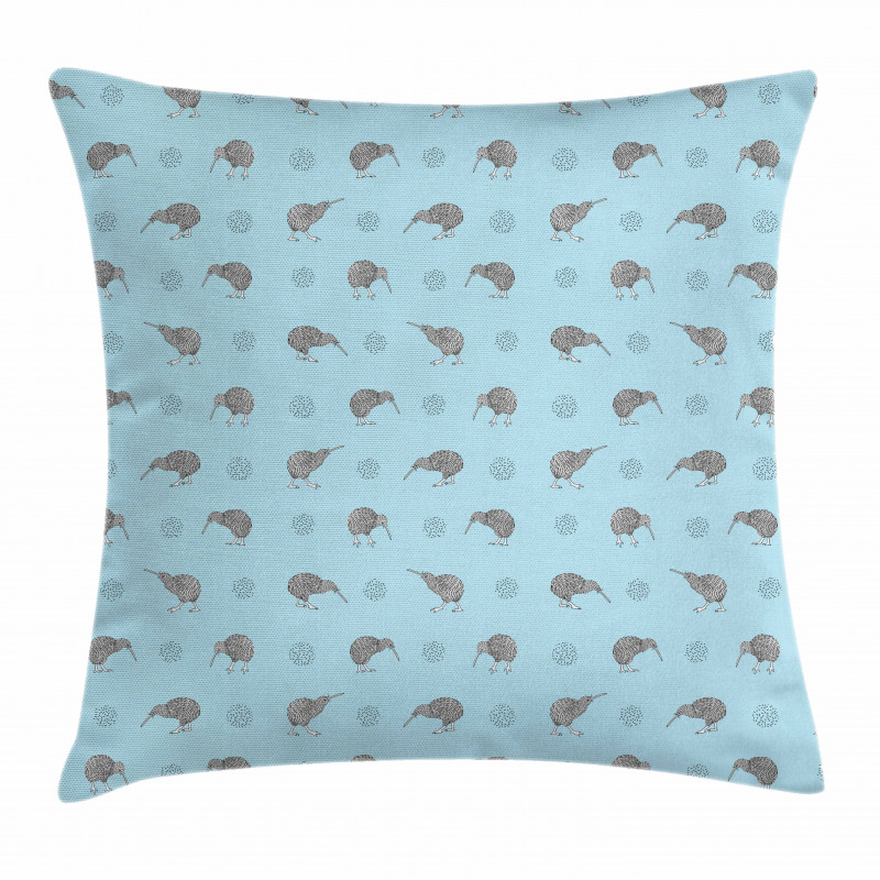 Indigenous Exotic Animals Pillow Cover