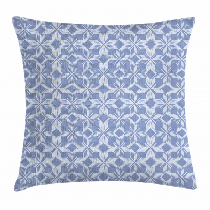 Geometric Squares Design Pillow Cover