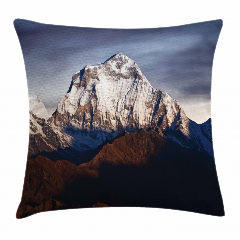 Panoramic Dhaulagiri Pillow Cover