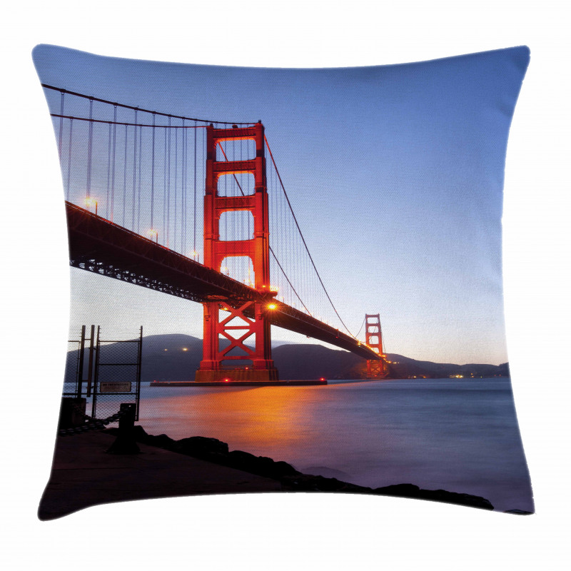 San Francisco Bridge Pillow Cover