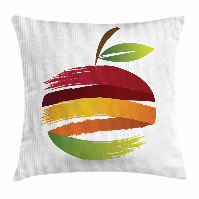 Foliage Swirled Lines Pillow Cover