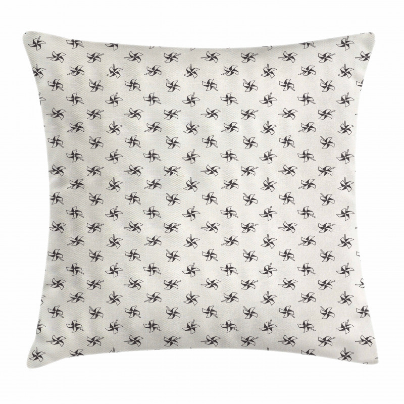 Childhood Toys Doodle Pillow Cover
