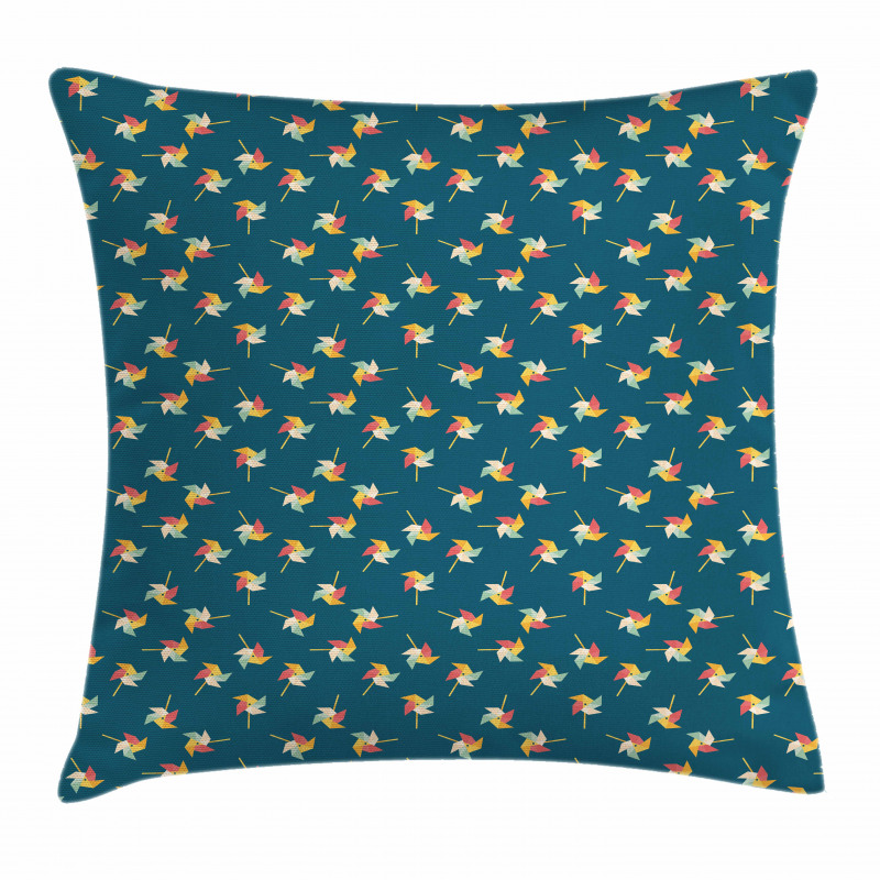 Graphic Kids Pattern Pillow Cover