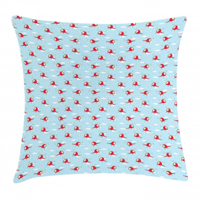 Helicopters in Sky Pillow Cover