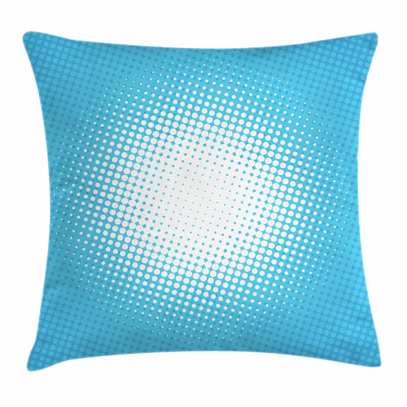 Sunny Haze Faded Dots Pillow Cover