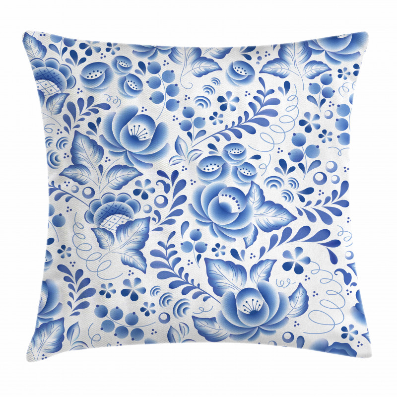 Porcelain Pattern Pillow Cover