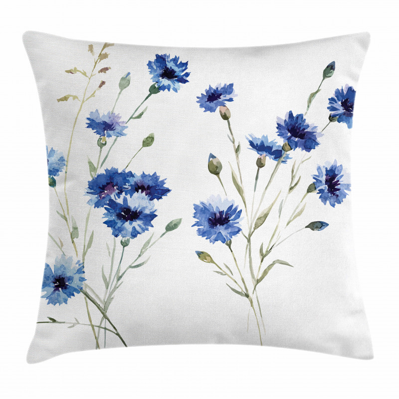 Carniation Flowers Pillow Cover