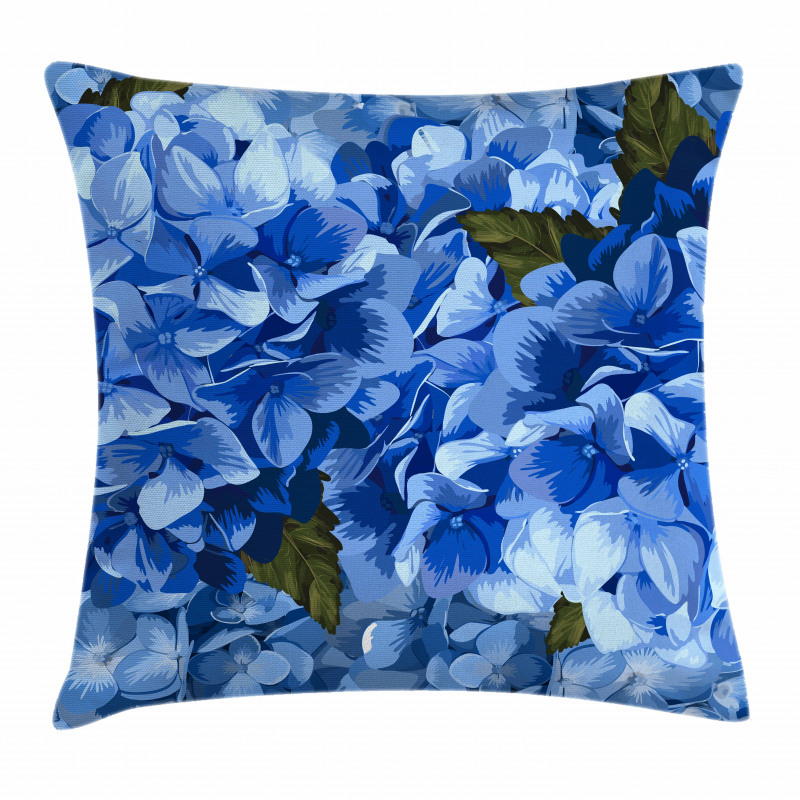 Hydrangea Flower Pillow Cover