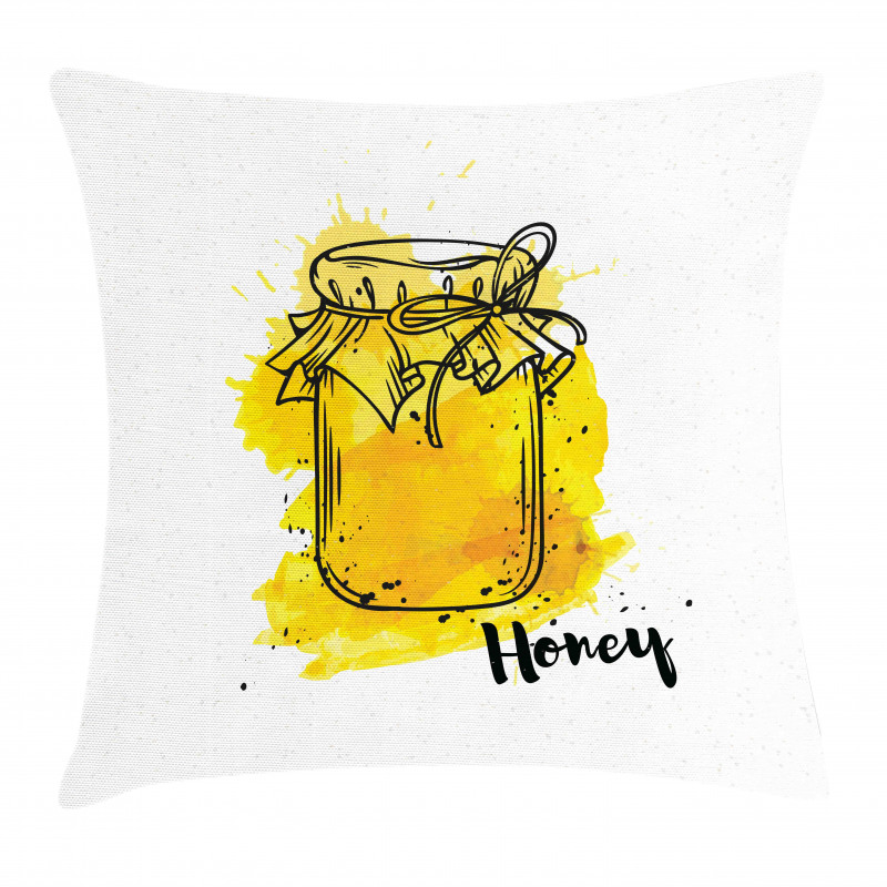 Honey Jar Art Pillow Cover