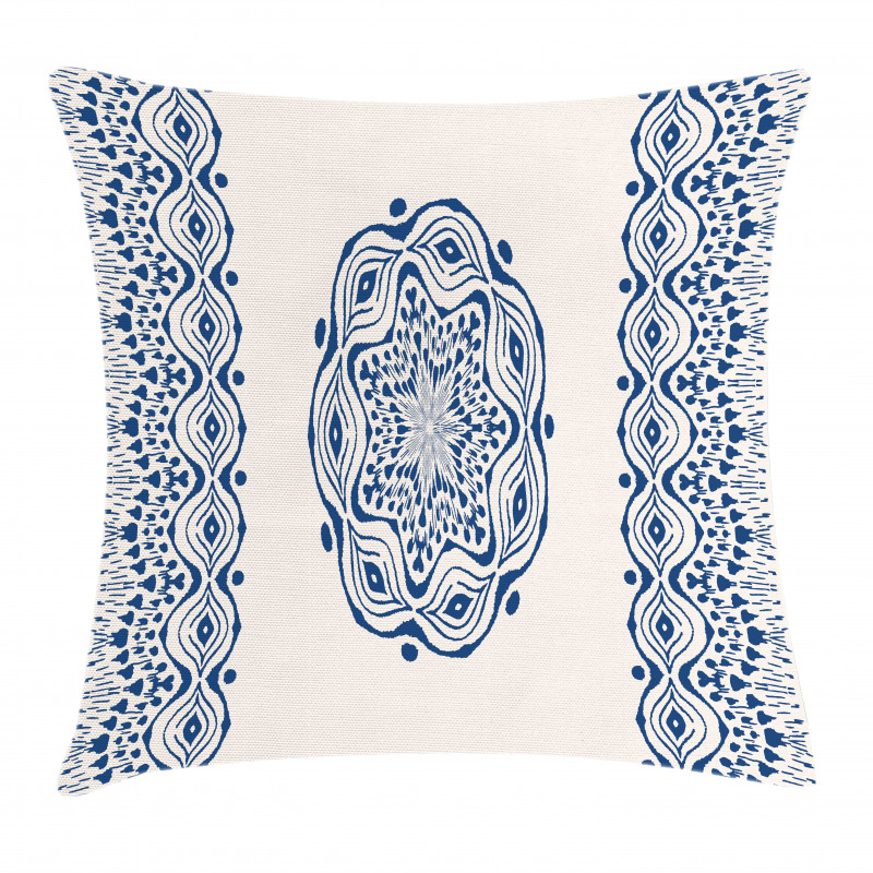 Folk Gypsy Boho Motif Pillow Cover