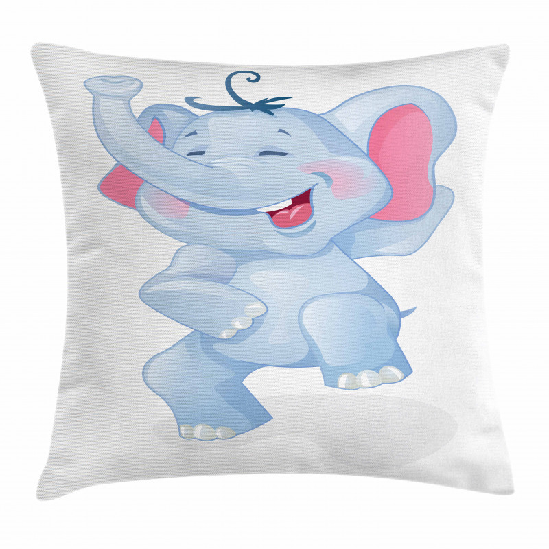 Funny Happy Cartoon Pillow Cover